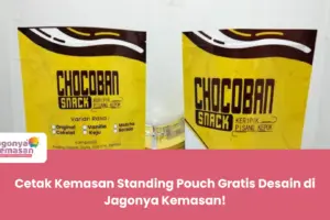 Cetak Kemasan Standing Pouch Gratis Desain di Jagonya Kemasan!
