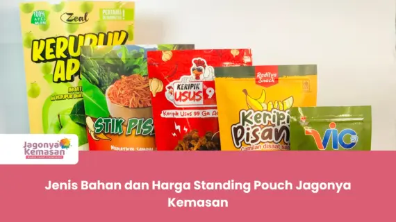 Jenis Bahan dan Harga Standing Pouch Jagonya Kemasan