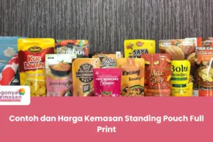 Contoh dan Harga Kemasan Standing Pouch Full Print