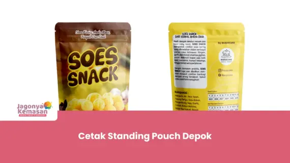 Cetak Standing Pouch Depok – Jagonya Kemasan