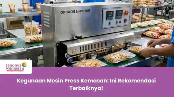 Kegunaan Mesin Press Kemasan: Ini Rekomendasi Terbaiknya!