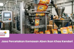 Jasa Percetakan Kemasan Abon Ikan Khas Kendari