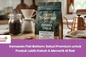 Kemasan Flat Bottom: Solusi Premium untuk Produk Lebih Kokoh & Menarik di Rak