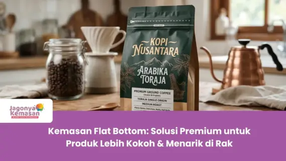 Kemasan Flat Bottom: Solusi Premium untuk Produk Lebih Kokoh & Menarik di Rak