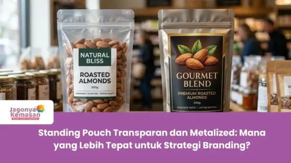Standing Pouch Transparan dan Metalized: Mana yang Lebih Tepat untuk Strategi Branding?