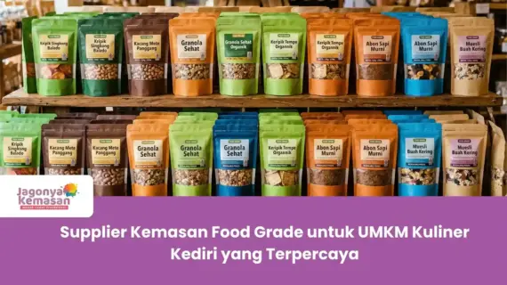 Supplier Kemasan Food Grade untuk UMKM Kuliner Kediri yang Terpercaya