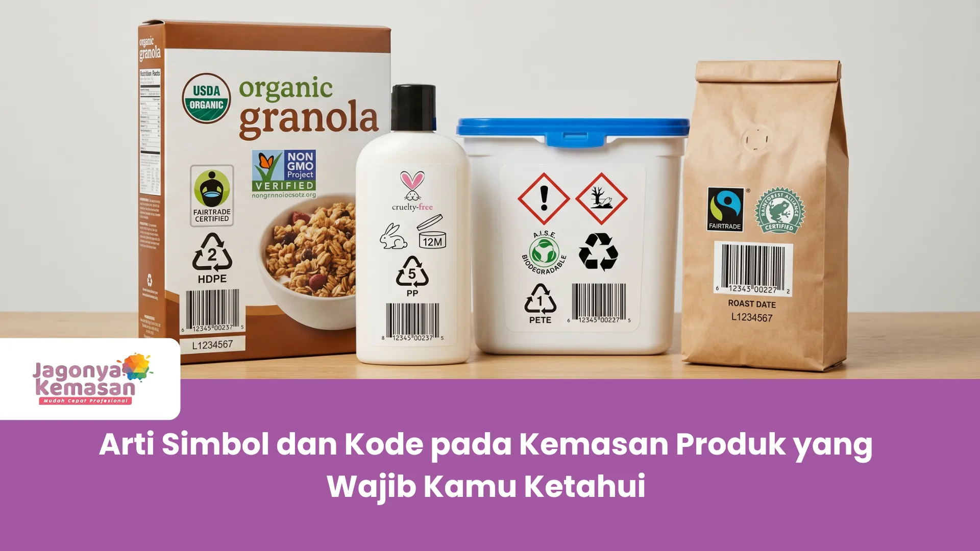 Arti Simbol dan Kode pada Kemasan Produk yang Wajib Kamu Ketahui