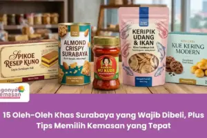 15 Oleh-Oleh Khas Surabaya yang Wajib Dibeli, Plus Tips Memilih Kemasan yang Tepat