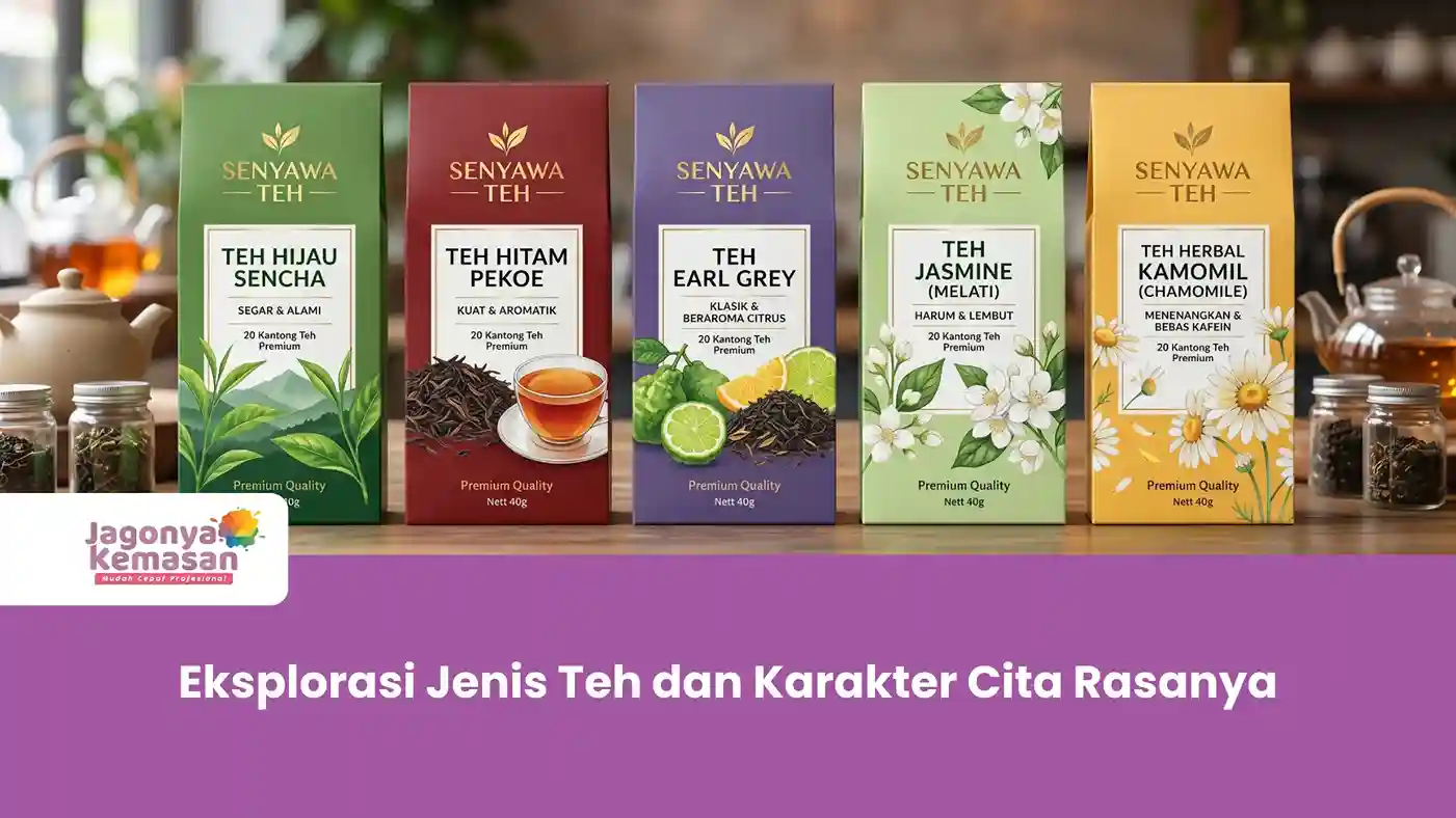 Eksplorasi Jenis Teh dan Karakter Cita Rasanya