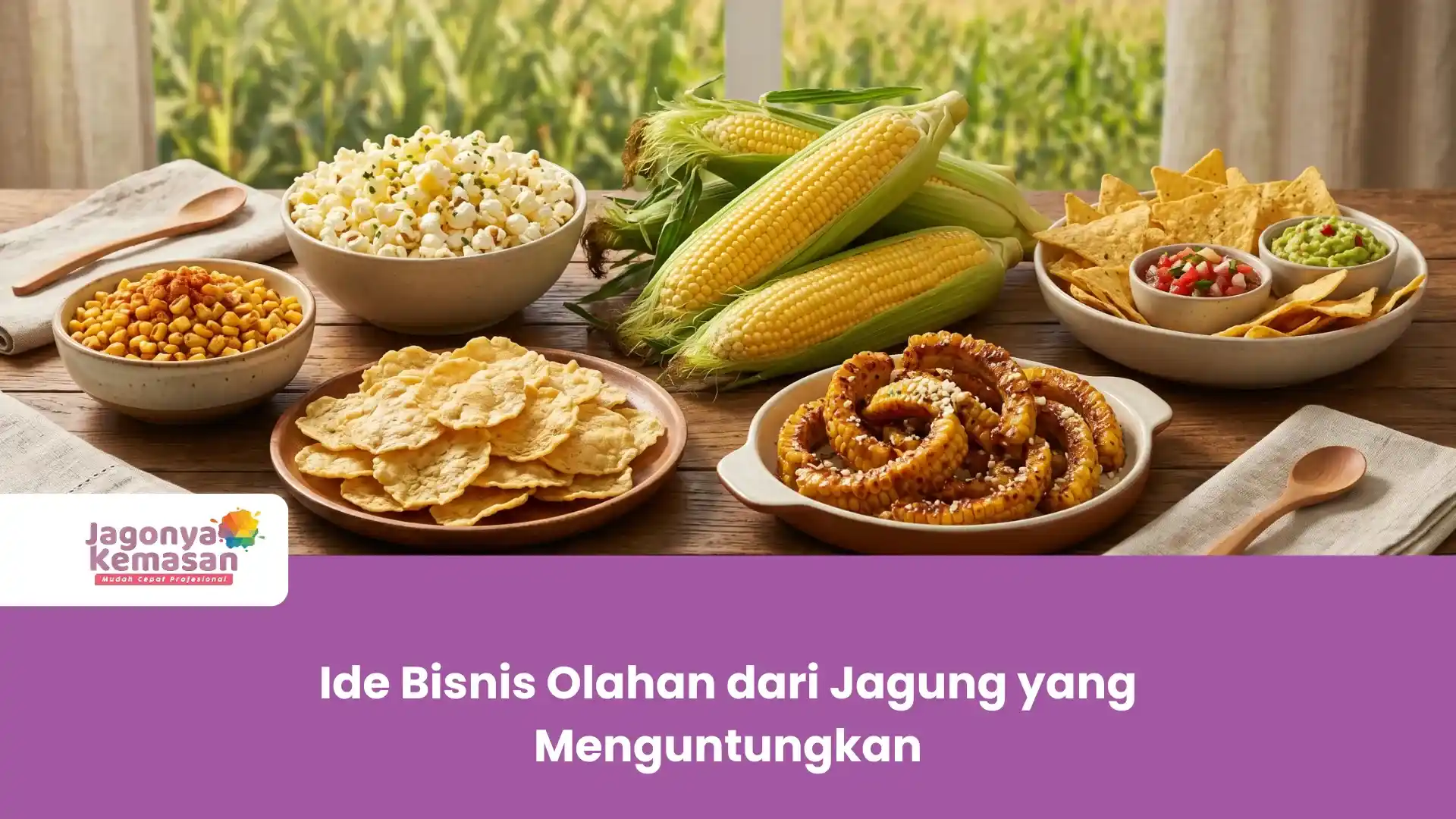 Ide Bisnis Olahan dari Jagung yang Menguntungkan