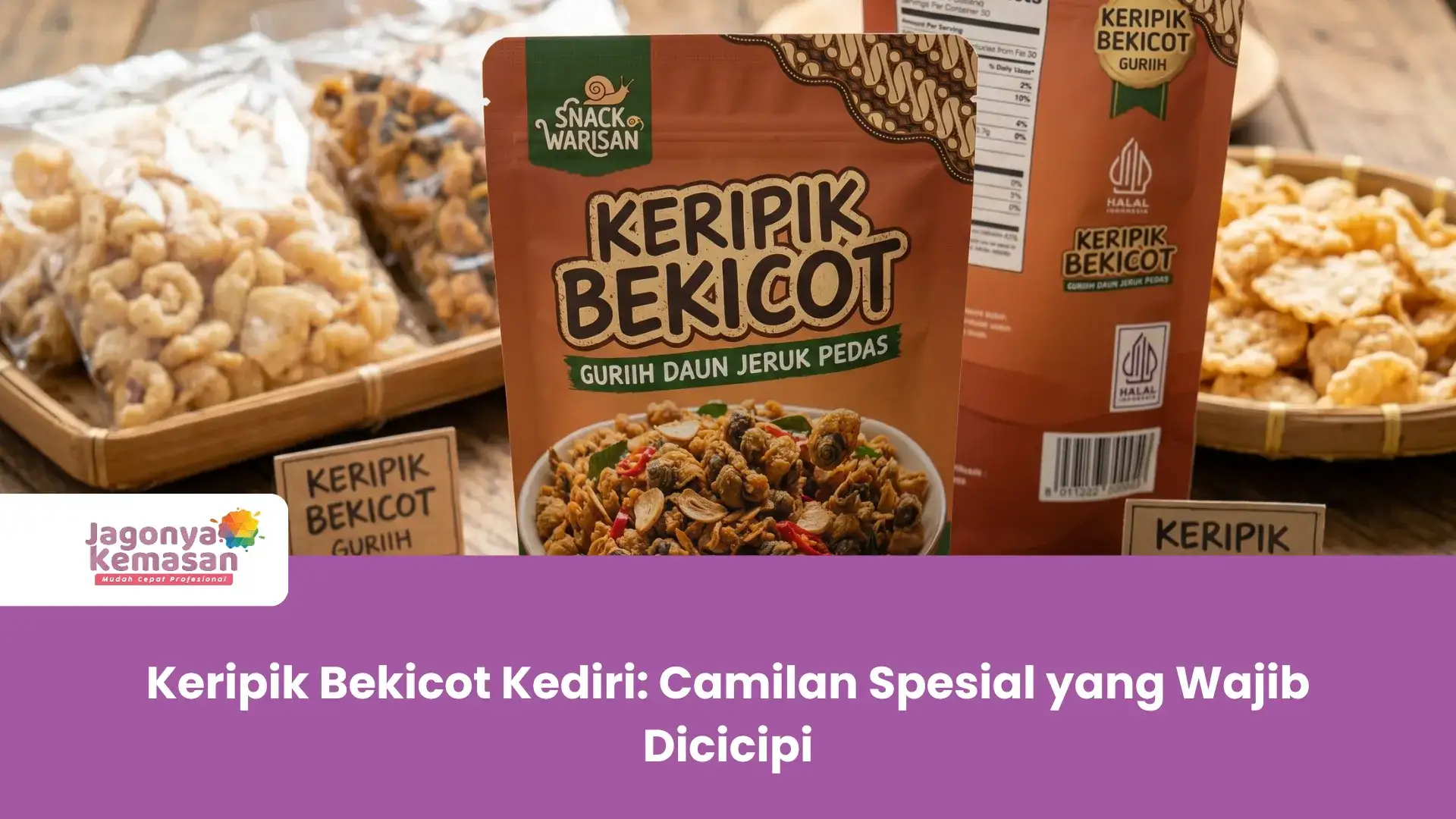 Keripik Bekicot Kediri: Camilan Spesial yang Wajib Dicicipi