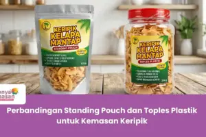 Perbandingan Standing Pouch dan Toples Plastik untuk Kemasan Keripik
