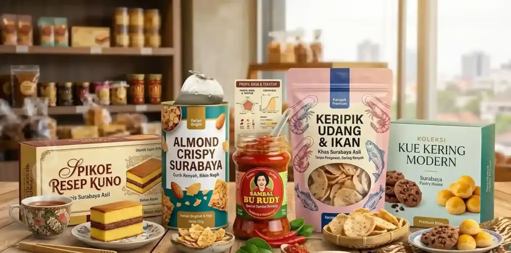 15 Oleh-Oleh Khas Surabaya yang Wajib Dibeli, Plus Tips Memilih Kemasan yang Tepat