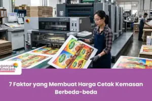 7 Faktor yang Membuat Harga Cetak Kemasan Berbeda-beda