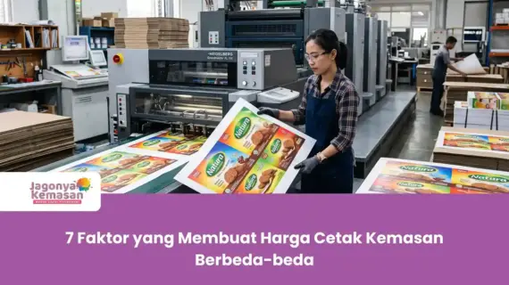 7 Faktor yang Membuat Harga Cetak Kemasan Berbeda-beda