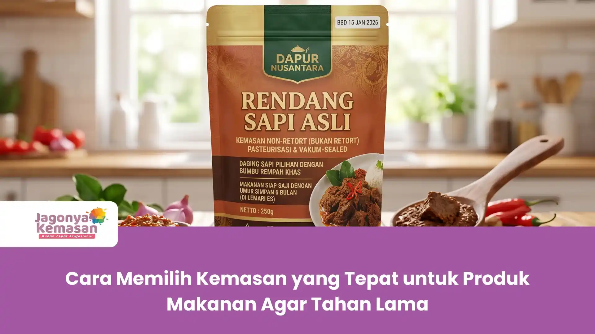 Cara Memilih Kemasan yang Tepat untuk Produk Makanan Agar Tahan Lama