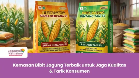 Kemasan Bibit Jagung Terbaik untuk Jaga Kualitas & Tarik Konsumen