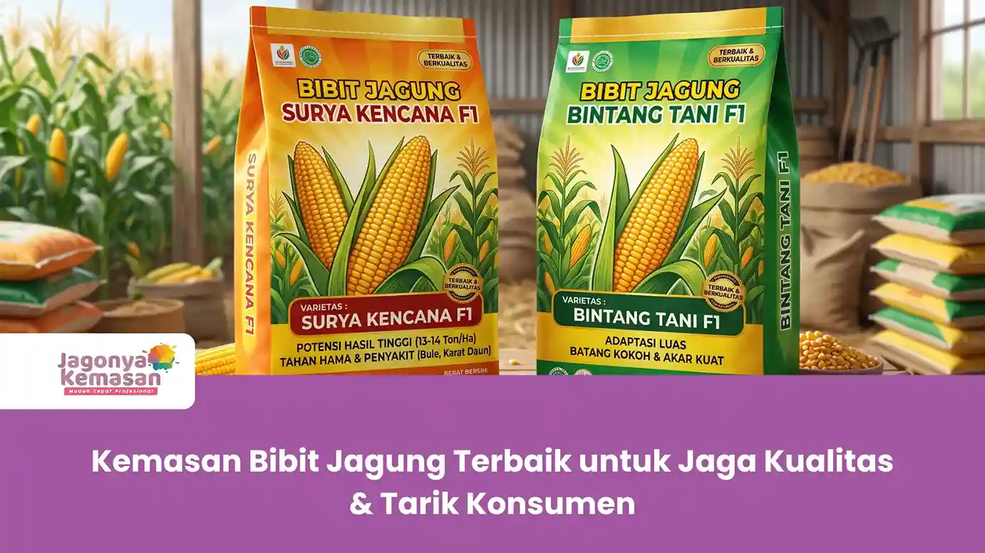 Kemasan Bibit Jagung Terbaik untuk Jaga Kualitas & Tarik Konsumen