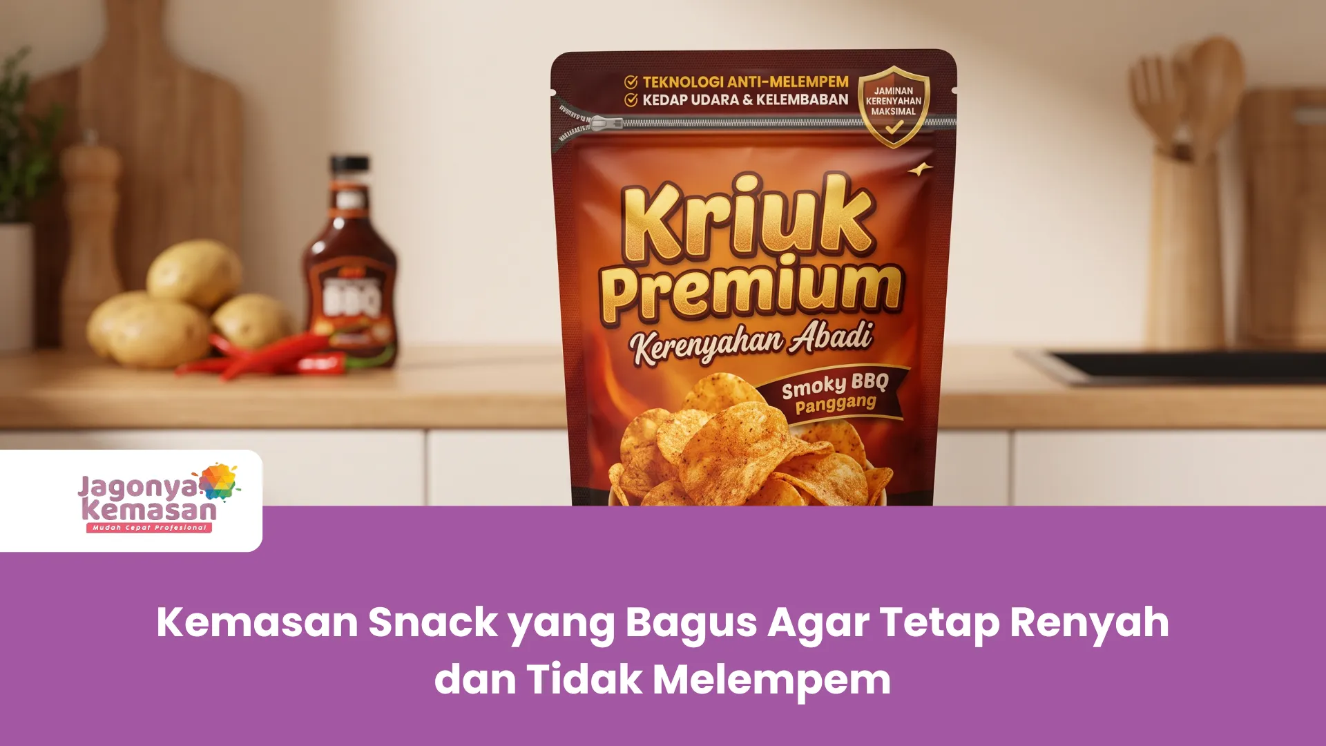 Kemasan Snack yang Bagus Agar Tetap Renyah dan Tidak Melempem