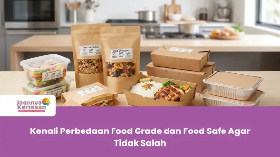 Kenali Perbedaan Food Grade dan Food Safe Agar Tidak Salah