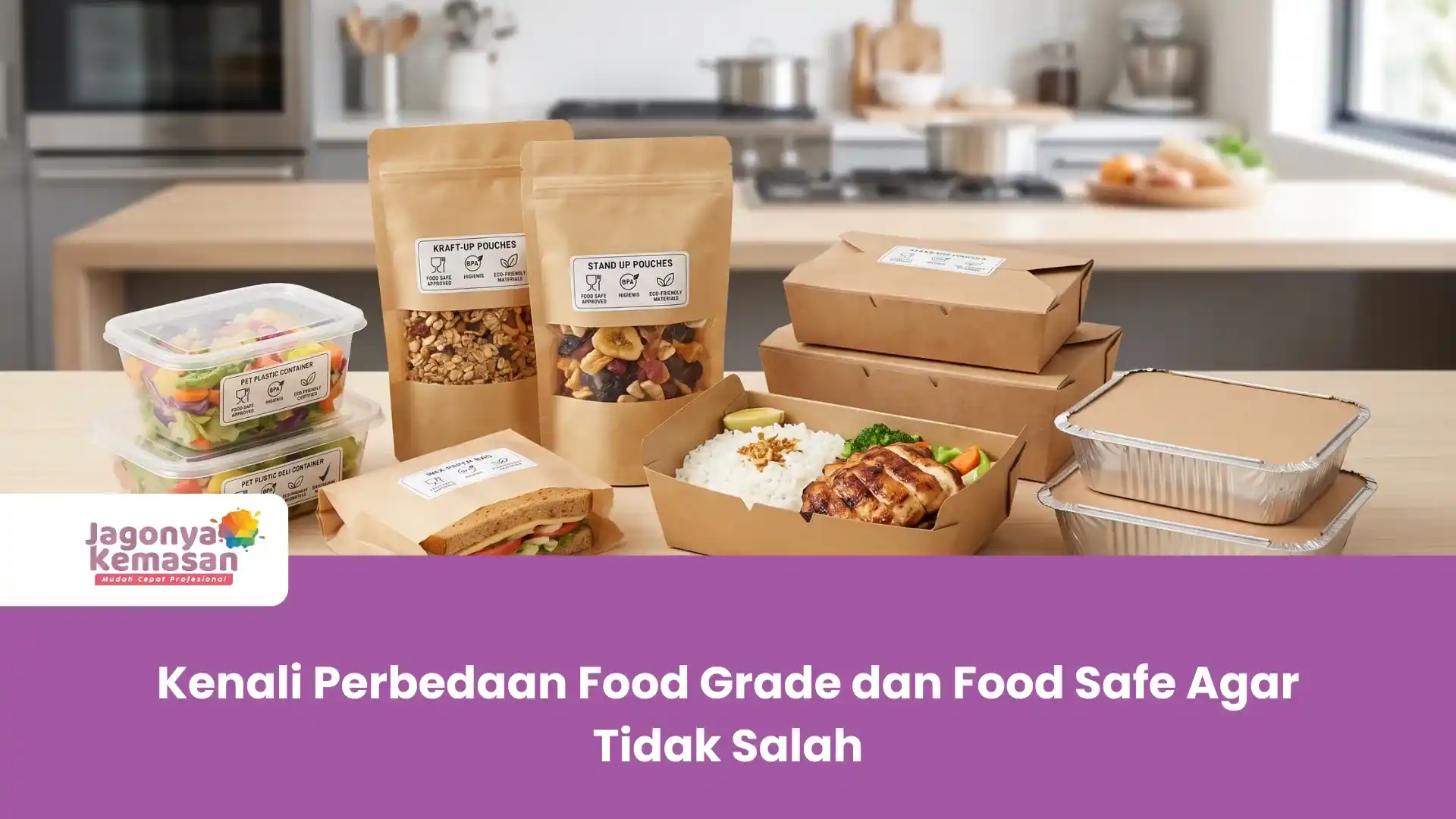 Kenali Perbedaan Food Grade dan Food Safe Agar Tidak Salah